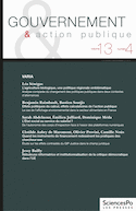 Gouvernement & action publique, v. 13, no 04